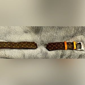 Authentic Louis Vuitton Monogram Strap for tambour watch *DO NOT BUY*
